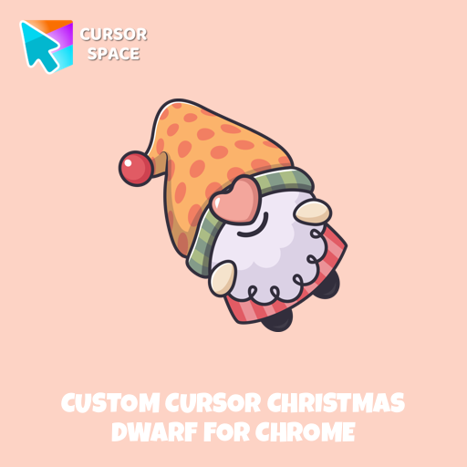 Custom Cursor Christmas Dwarf For Chrome
